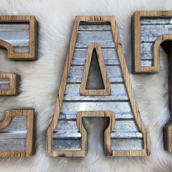 Hobby Lobby Accents Hobby Lobby Wood And Tin Letter Eat Wall